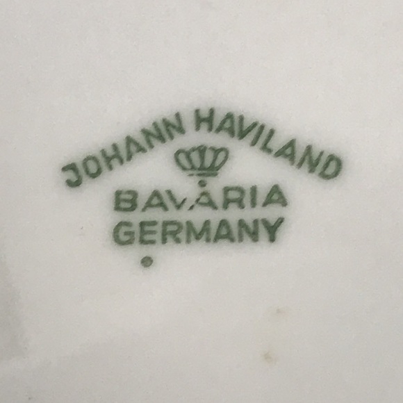 Johann Haviland Bavaria Germany Antique Pair of Bowls - Picture 2 of 8
